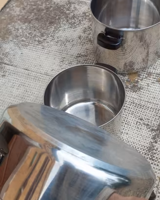 Pentole in acciaio INOX di qualità, no china