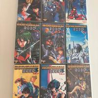 Borgman 2030 VHS Completa Yamato 9 Volumi