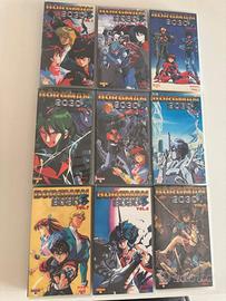 Borgman 2030 VHS Completa Yamato 9 Volumi