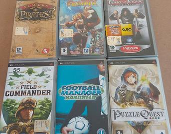 Vari giochi PSP