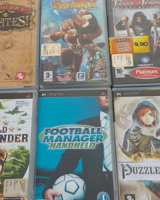 Vari giochi PSP