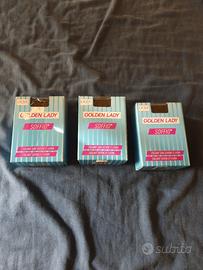 Collant donna 3 confezioni nuove Tg.4 da Golden La