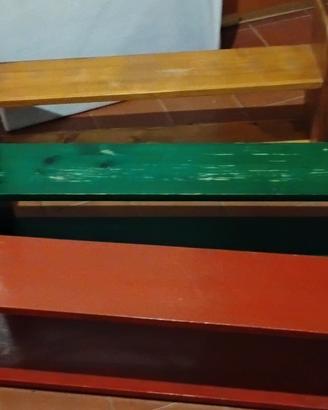 Mensole in legno 