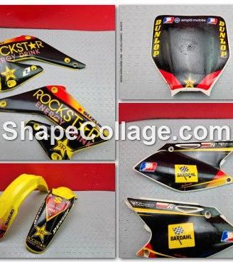 KIT PLASTICHE SUZUKI RMZ 250 2004 2006 RM-Z 2005