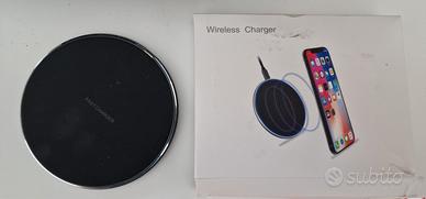 caricatore wireless ultraslim 15w smartphone