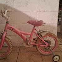 bicicletta bambina con rotelle