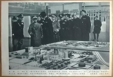 Print foto S.M. IL RE E IMPERATORE a b/n