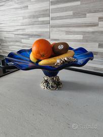 Centrotavola vetro/ARGENTO STERLING 925