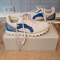 Sneakers club runner grey blue trussardi numero 42