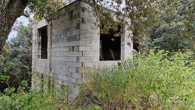 Terreno edificabile con grezzo