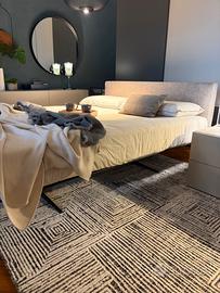 LAGO - Letto Steel imbottito nuovo da expo