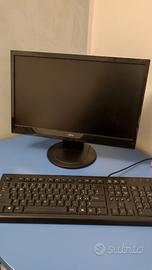 Monitor e tastiera pc