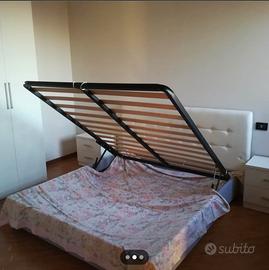 Letto matrimoniale contenitore