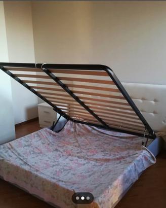 Letto matrimoniale contenitore
