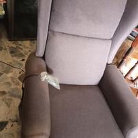 poltrona relax per assistenza all'alzata