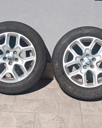 4 cerchi in lega 17" jeep Renegade