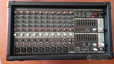 mixer  amplificato Behringer  Europower PMP 2000d