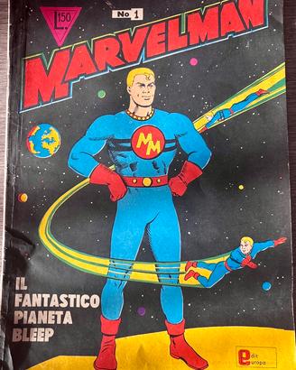 Marvelman n. 1 Edit Europa – 1965 – Raro