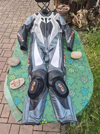 Tuta da moto Spool in pelle taglia M