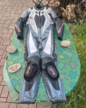 Tuta da moto Spool in pelle taglia M
