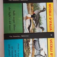 Collana UCCELLI D'ITALIA 1957 Editrice La scuola 