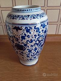 vaso ed oliera Ceramica di Faenza dipinti a mano 