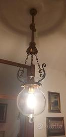 Lampadario fiorentino del '900