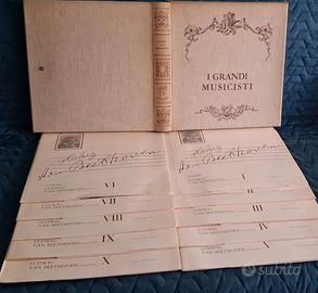 Vinili LP “L. V. Beethoven” 12 dischi F.lli Fabbri