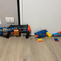 Fucile,pistole giocattolo con proiettili di gomma