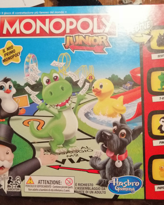 Monopoly junior nuovo