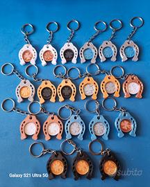 Portachiavi con gettone carrello in stampa 3D