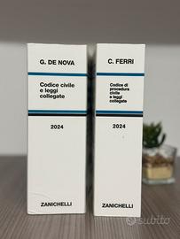 Libro codice civile e codice di procedura civile