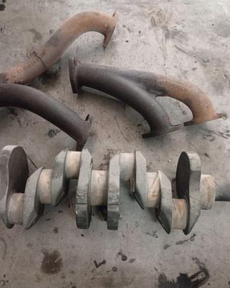 Collettore scarico alfa romeo e albero motore