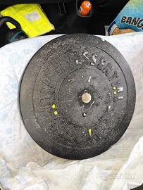 4 Dischi realizzati in cemento da 10 e da 15 kg