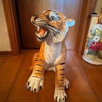 Tigre ceramica statua