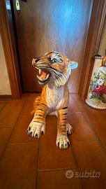 Tigre ceramica statua