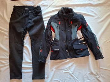 Giacca Dainese Carve Master 3 Lady TG42 e Jeans