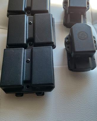 Porta caricatori e buffetterie per 45 acp