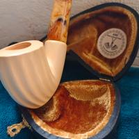Pipa in Meerschaum usata con custodia originale 