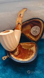 Pipa in Meerschaum usata con custodia originale 