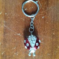 portachiavi coccinella 