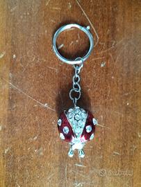 portachiavi coccinella 