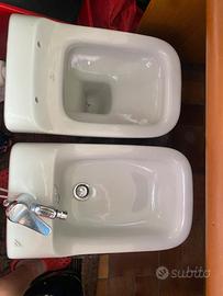 Sanitari ideal STANDART completi (wc+bidet+rubinet