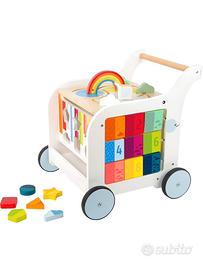 Small Foot carrello primi passi in legno