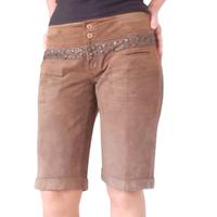 Liu Jo shorts bermuda camoscio tortora tg. 44 L