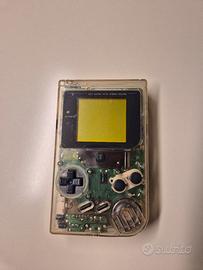 Nintendo Game Boy Trasparente + Pokemon Giallo