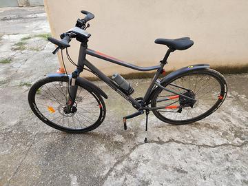 Bici Btwin Riverside 900 Colore Grigio/Arancione