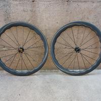 RUOTE CORSA CON RAGGI IN CARBONIO