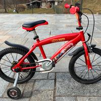 BICI CARS PER BAMBINO 5-8 ANNI DA 115 A 140 CM