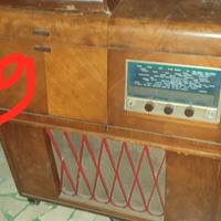 Radio Fonografo Irradio Epoca Valvole Vintage